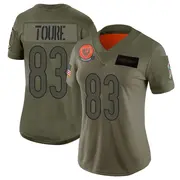 Camo Women's Samori Toure Chicago Bears Limited 2019 Salute to Service Jersey