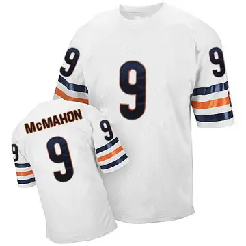 White Men's Jim McMahon Chicago Bears Authentic Mitchell And Ness Small Number Throwback Jersey