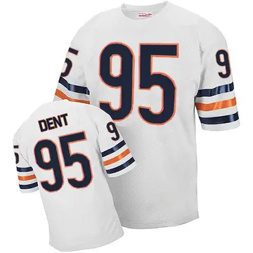 White Men's Richard Dent Chicago Bears Authentic Mitchell And Ness Throwback Jersey
